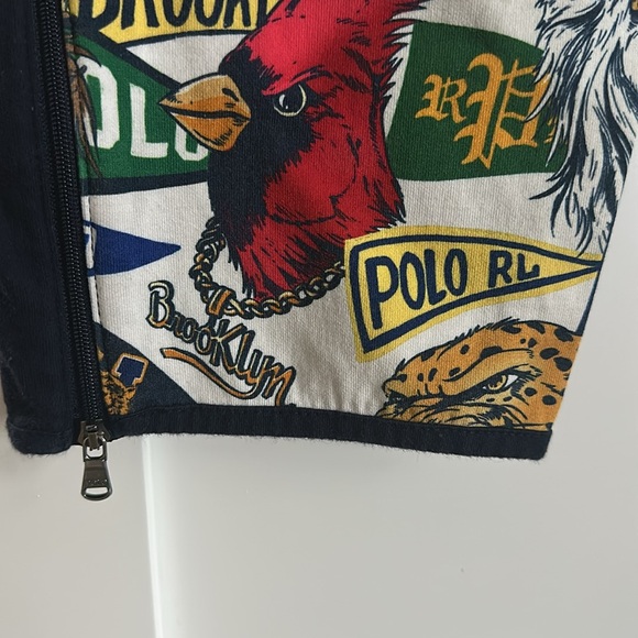 Polo by Ralph Lauren double knit graphic track pant RARE - Picture 10 of 10